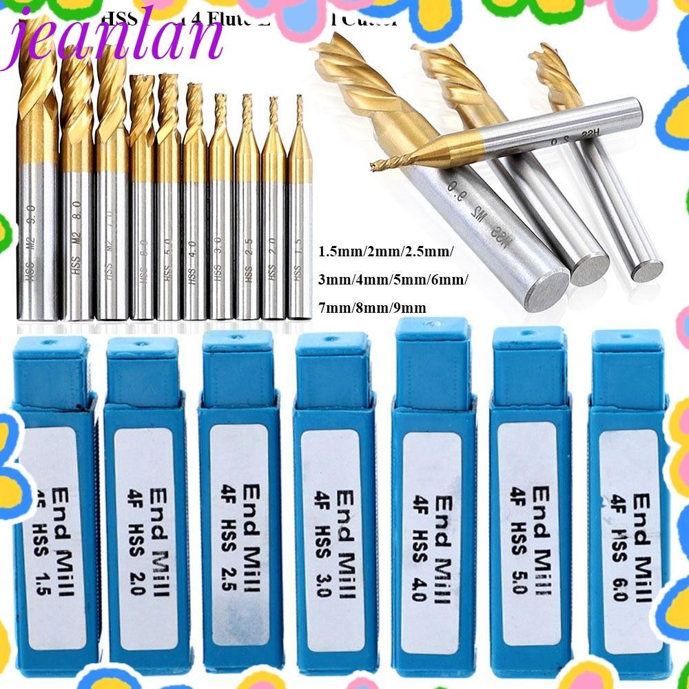 Jeanlan CNC Straight Shank ขายร้อนเครื่องมือตัดไม้ 4 เครื่องตัดกัดปลายขลุ่ย