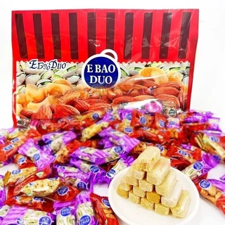 ตุ้บตั้บ ถั่ว อัลมอนด์ ตุ๊บตั๊บ ถั่วอัดแท่ง พิชตาชิโอ ถุง500 กรัม 3รสชาติ 40-50เม็ดต่อถุง หอม หวานกำลังดี อร่อย