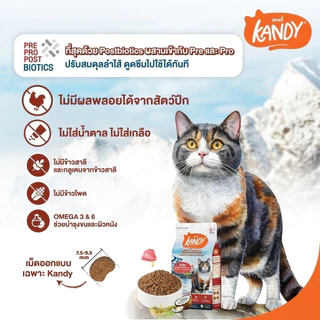 Kandy แคนดี้ อาหารแมว เกรด Holistic สารอาหารครบถ้วน ขนาด 1.5 kg