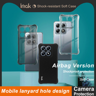 Imak for Xiaomi 14T Pro / 14T 5G เคสกันกระแทก Clear Soft TPU…