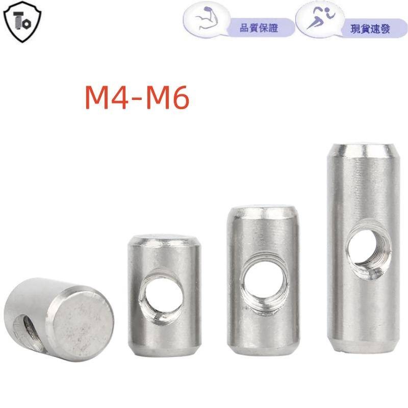 304 น็อตค้อนสแตนเลส (คลังสินค้าพร้อม M4-M6) น็อตหัวค้อนขาทรงกระบอก รูแนวนอน การเชื่อมต่อแบบฝังล่วงหน้า Word Ha