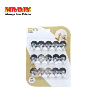 มิสเตอร์.ดี.ไอ.วาย ตะขอแขวนอเนกประสงค์ 15 ชิ้น/แพ็ก