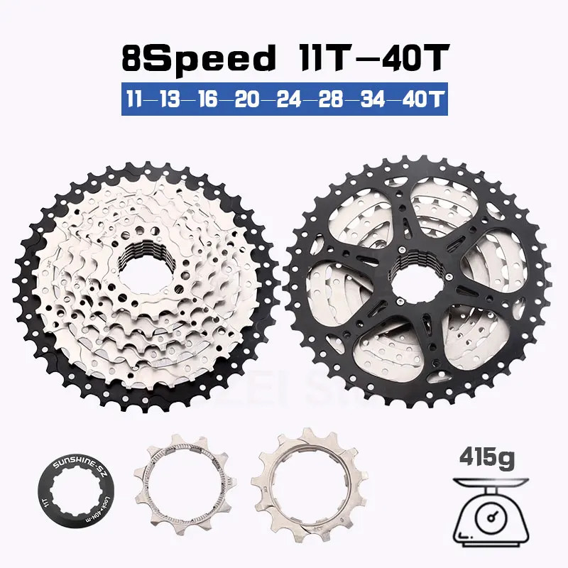 Sunshine Mtb Cassette 8 V 9 V 11 V 12 V 10 V จักรยาน Ratchet 12 11 10 ความเร็ว HG จักรยานเสือภูเขาเฟือง 36/40/42/46/50/52T สําหรับ SHIMANO - รูปที่ 5