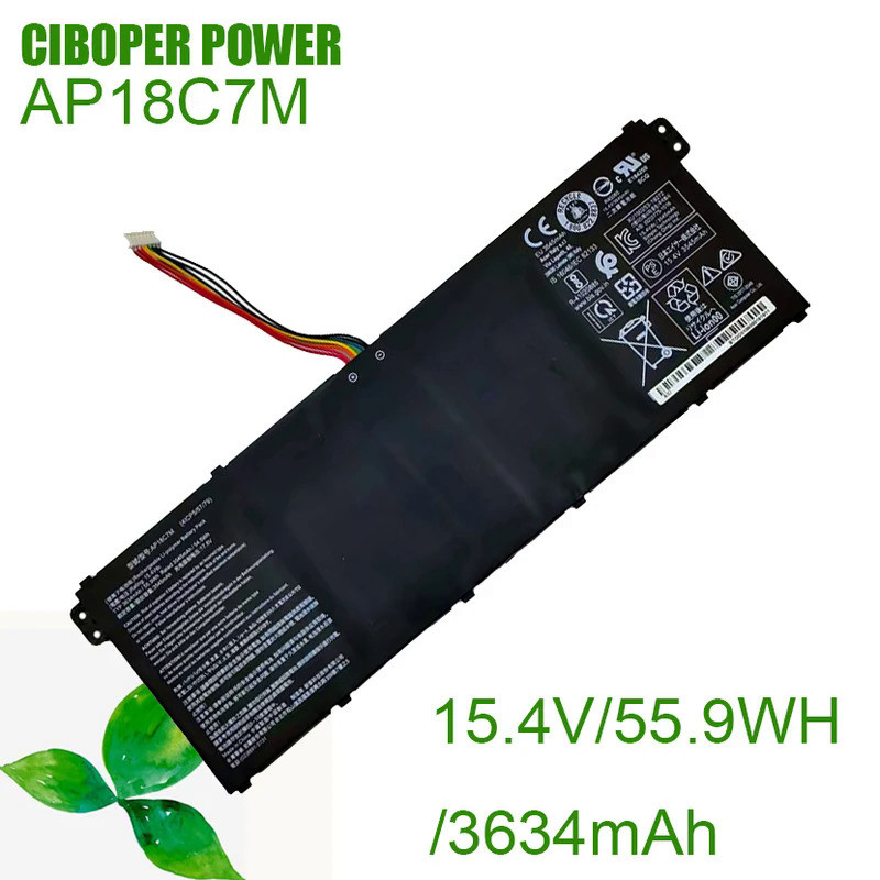 CP Battery AP18C7M 54.57WH AP18C7K N19H3 For Swift 3 Swift 5 Pro SF313 SF314 52 53 57 SF514 54GT 55G
