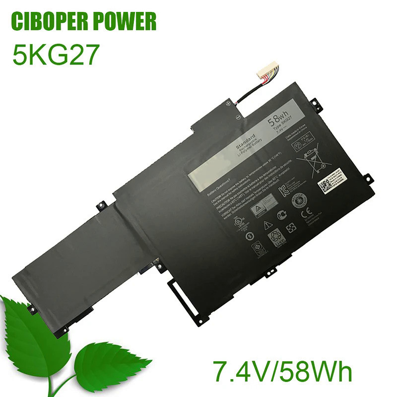 CP Laptop Battery 5KG27 7.4V/58Wh For Inspiron 14 7000 7437 14HD-2608T 1508 2508 1608T 1808T N7437 P