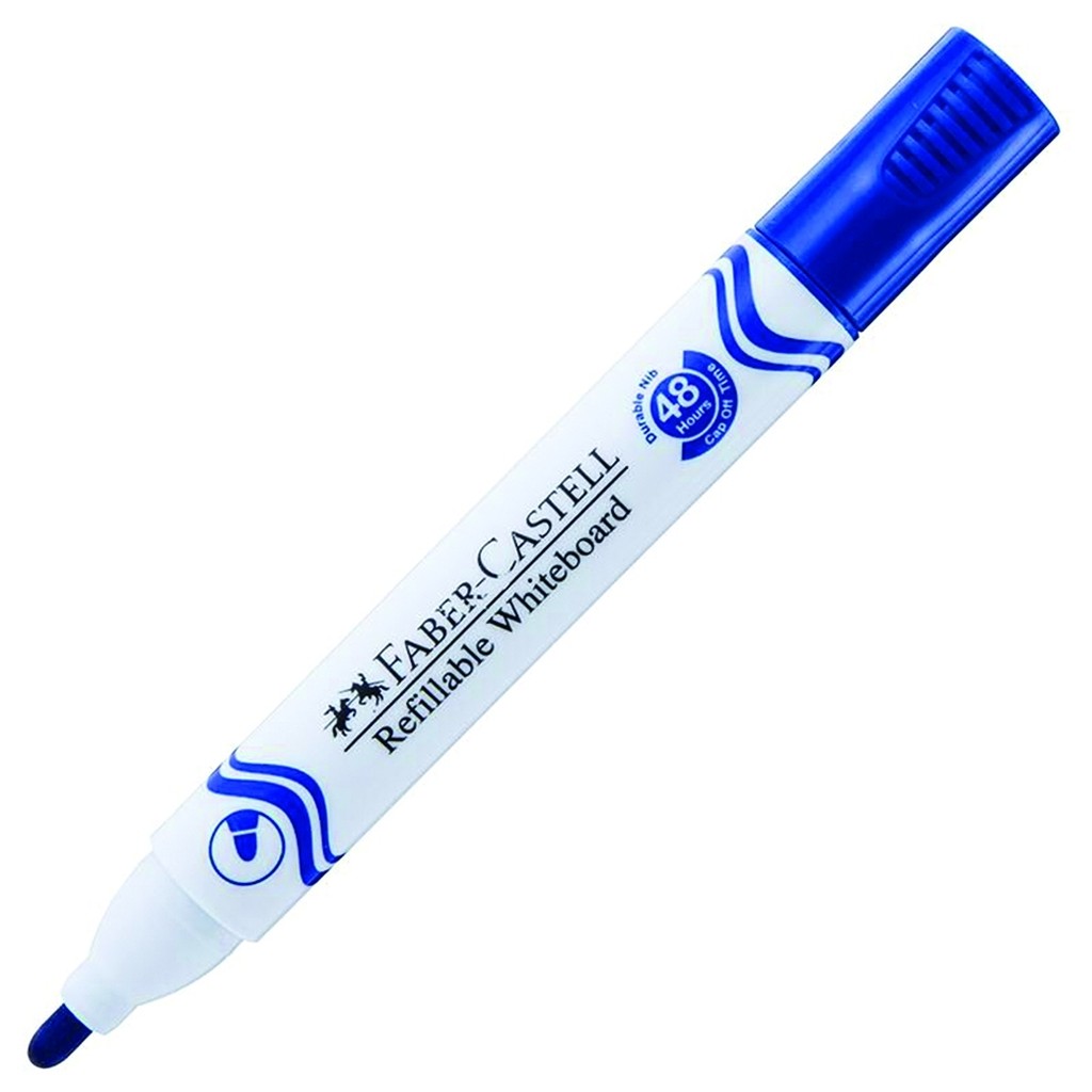 FABER CASTELL ปากกาไวท์บอร์ด สีน้ำเงิน ขนาด 2 มม.