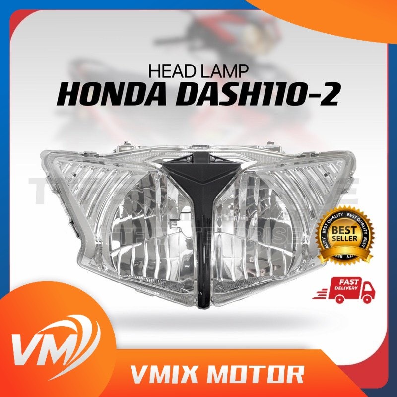 HONDA DASH110-2 / DASH2 S 110 HEAD LAMP (CLEAR) DASH 2 S 110