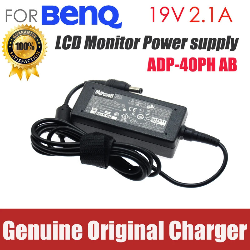 สําหรับ BENQ Monitor 19V 2.1A 40W 5.5*2.5 มม.อะแดปเตอร์ AC power supply Charger EW2440L VW2245 EW2750 EW277HDR EW2445ZH EW2755ZH CT2200