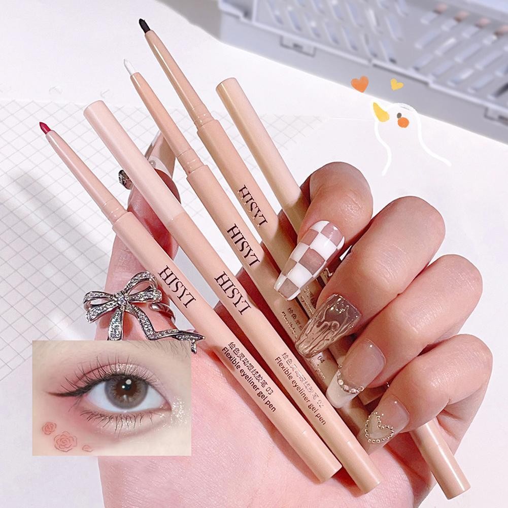 อายไลเนอร์ปลายบางกันน้ําและติดทนนานไม่เลอะง่าย Student Brightening C1z4