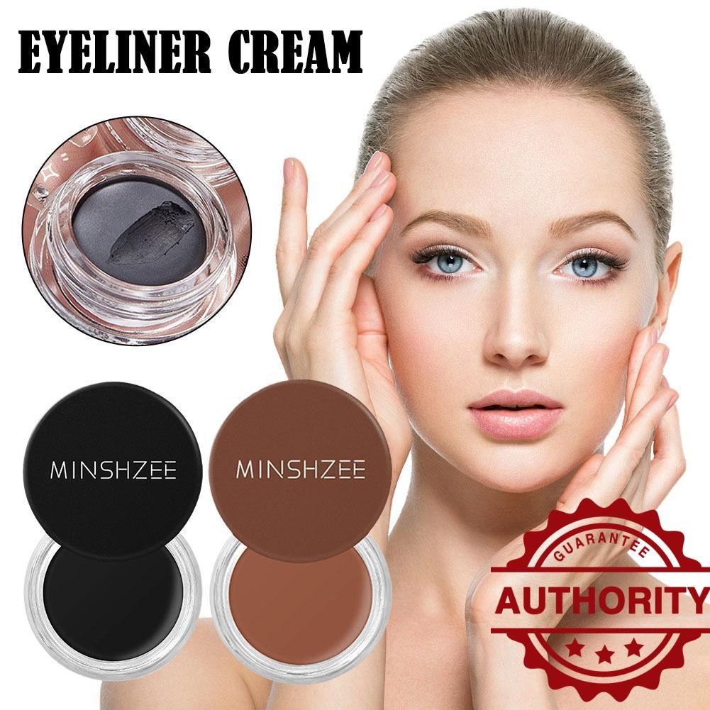 กันน้ําอายไลเนอร์ครีมติดทนนาน Silky Quick-drying Film-forming Eyeliner สําหรับหญิง E3k8