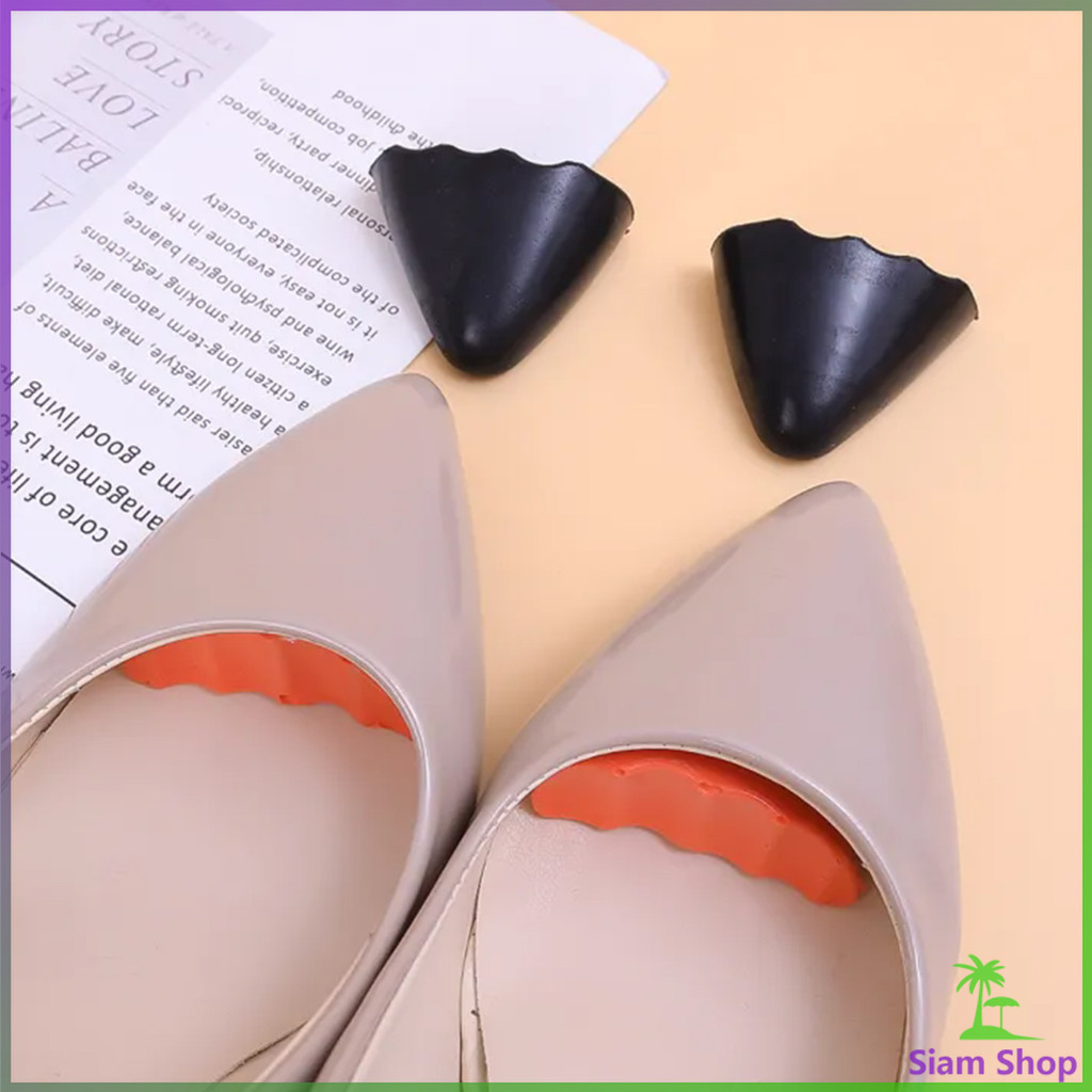 SIAM ฟองน้ำเสริมปลายเท้า แก้รองเท้าหลวม กันกัด (1แพ็ค มี 2ชิ้น) PUไม่ยุบ Women insoles