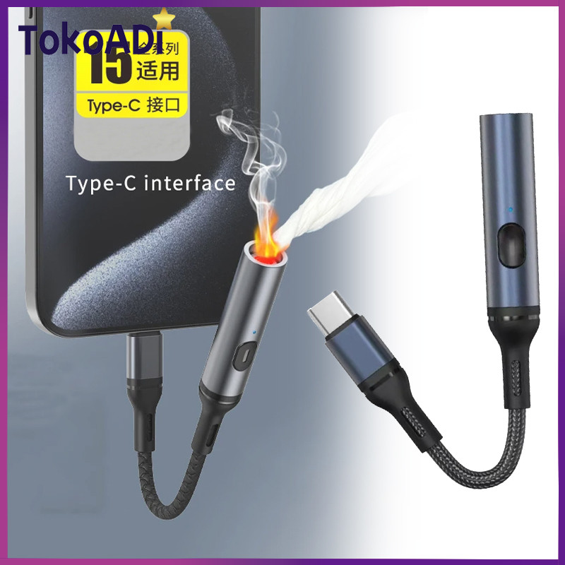 14 ซม.สาย USB C สายถักไนลอนพร้อมวัสดุอลูมิเนียม Getan Type-C