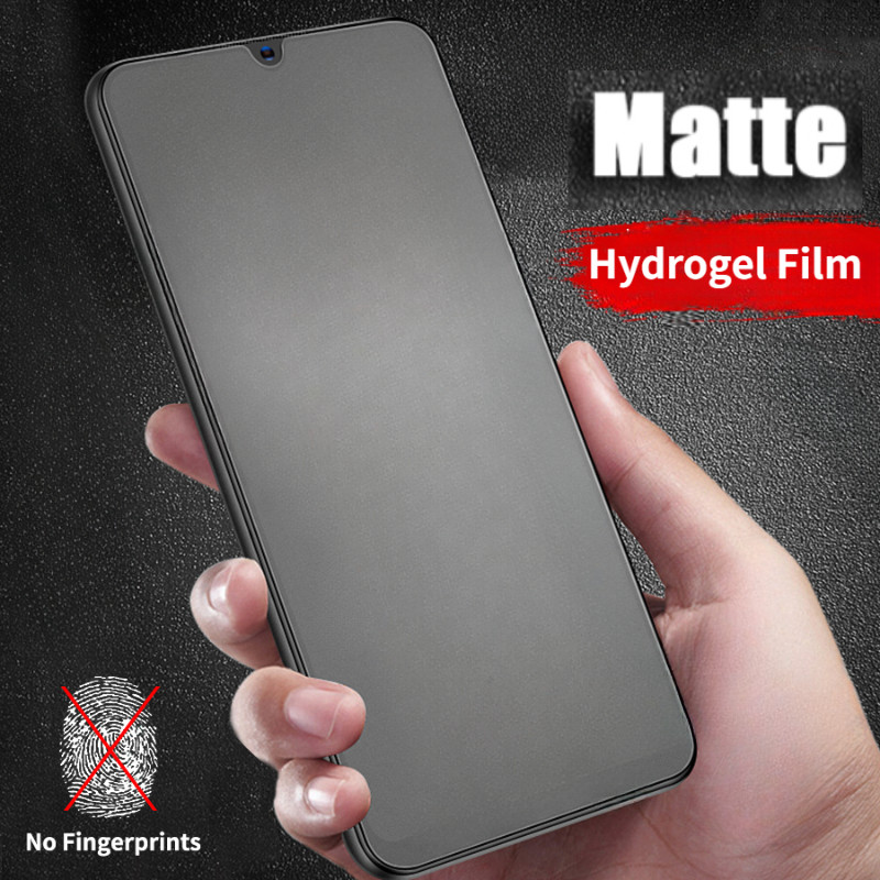 SAMSUNG สําหรับSamsung A24 A23 A22 A15 A14 A13 4G 5G A25 A20 800D Matte Frosted Soft Hydrogelฟิล์มสํ