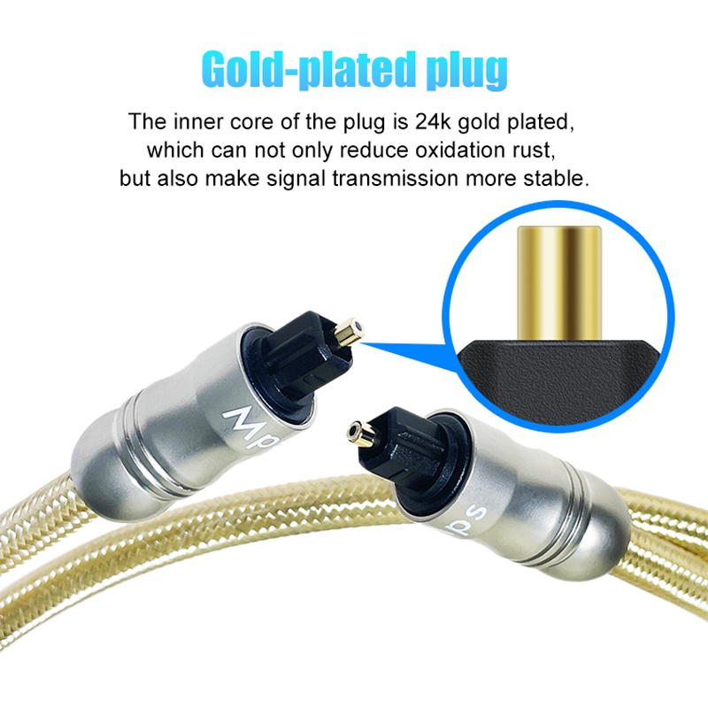 สายเคเบิลใยแก้วนำแสง C-103ระบบเสียงดิจิตอล HIFI MPS สายoptic เชื่อมต่อสัญญาณดิจิตอล
