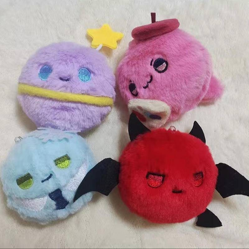 Kawaii เกม Love และ Deepspace ตุ๊กตาอะนิเมะการ์ตูนตุ๊กตา Little Devil Xavier Zayne Rafayel ralayo Sylus Qin Che Shen Xinghui Li Shen Qi Yu Che กระเป๋าจี้ของเล่นของขวัญวันวาเลนไทน์