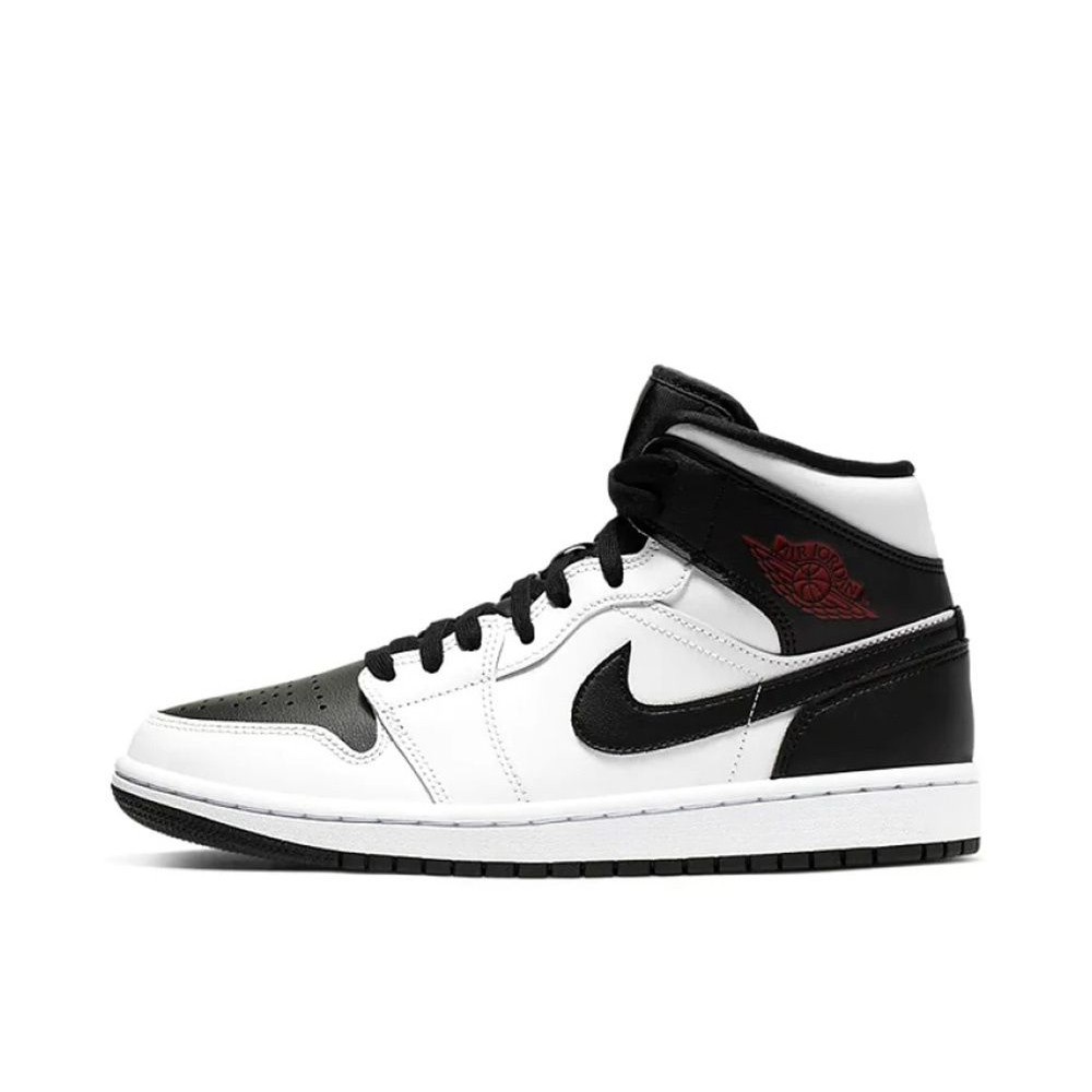 Nike WMNS Air Jordan 1 Mid "Reverse Black Toe" Unused