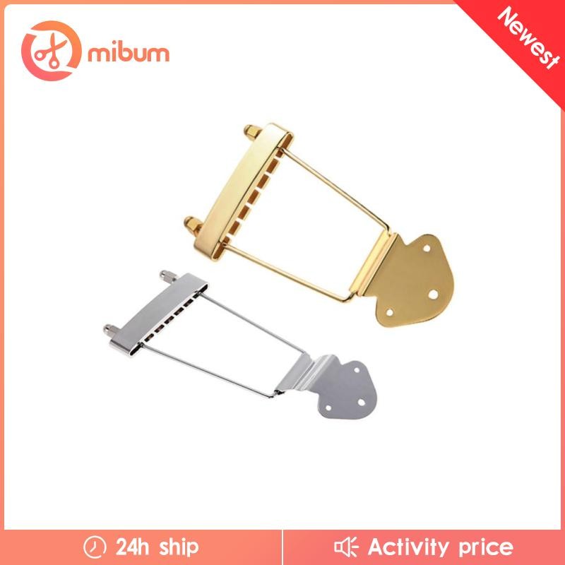 [Mibum] สะพานหางสําหรับชิ้นส่วนเครื่องดนตรีกีตาร์ Hollowbody