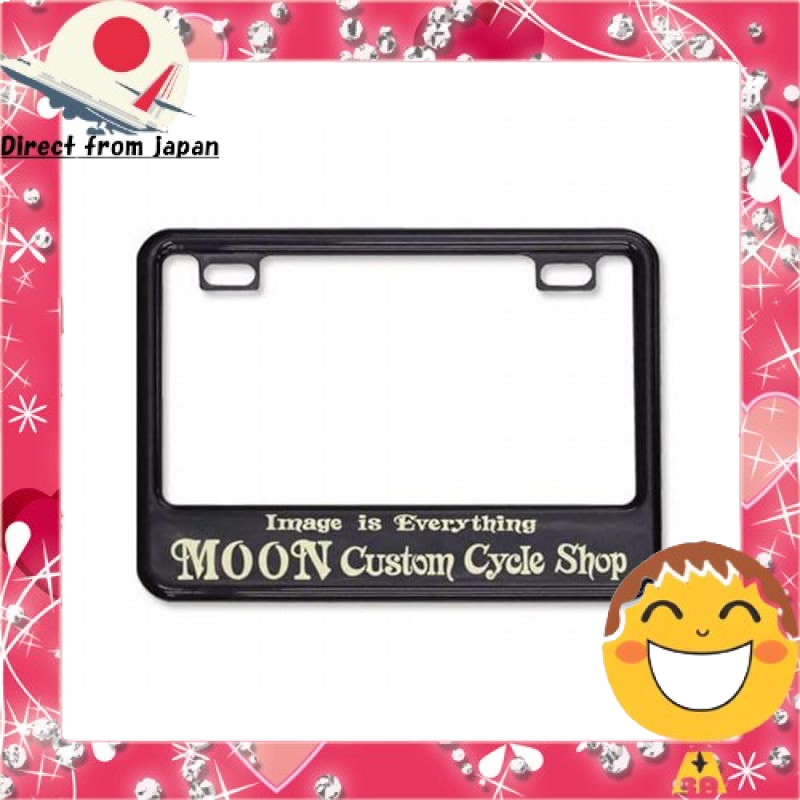 Sure! Here's the translation for the provided text: "MOONEYES Number Plate Frame for Small Motorcycl
