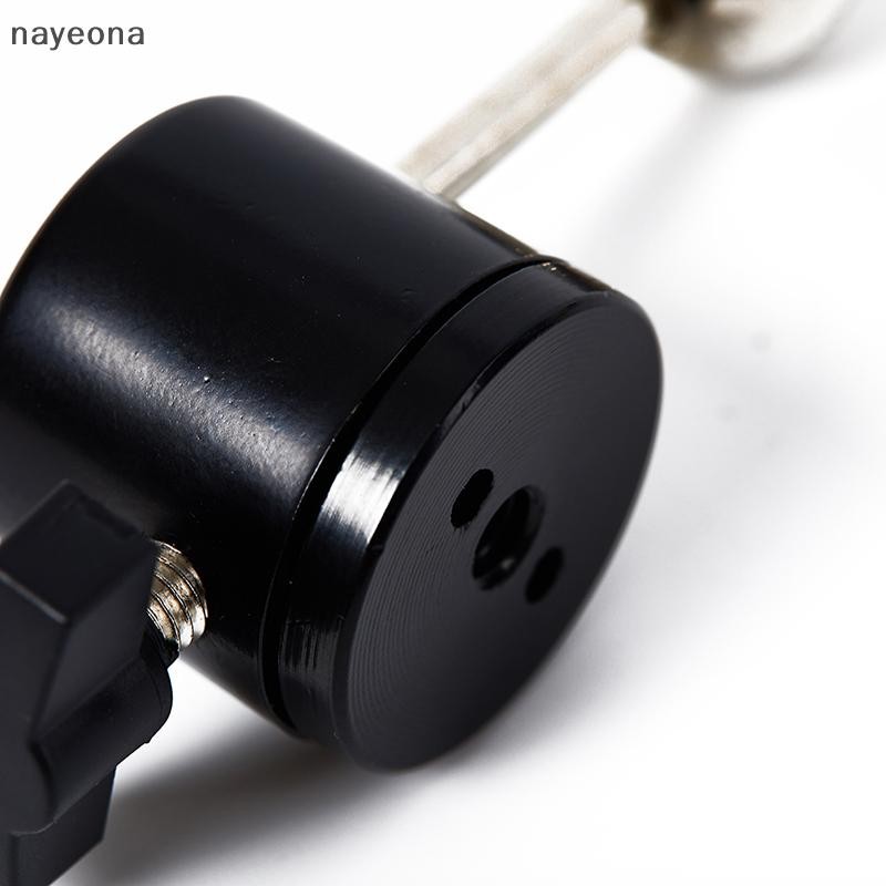 [NAY] 1/4 Double Ball 360 องศา Rotag โลหะขาตั้งกล้อง Mount กล้องอุปกรณ์เสริมโทรศัพท์มือถือ Head Ball Adapter Cradle Ball Head EON