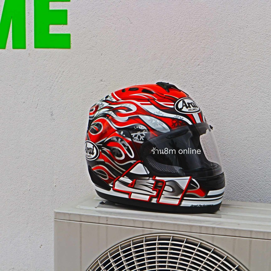 ร้านคนไทยรับประกันหมวกกันน็อค arai RX-7VRR5 งาน1:1 หมวกกันน็อค ลายไฟ หมวกกันน็อคขับบิ๊กไบค์ทำความเร็