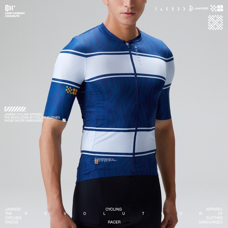 JAKROO powerband เสื้อปั่นจักรยานฤดูร้อนสไตล์ใหม่ผู้ชายแขนสั้นจักรยาน TOP - รูปที่ 6