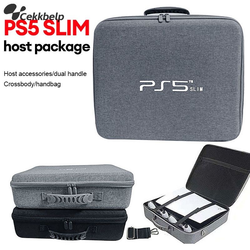 กระเป๋าสี่เหลี่ยม PS5 （กระเป๋า Playstation 5）ใหม่EVAแบบแข็ง กันฝุ่น แบบพกพา อุปกรณ์เสริม อเนกประสงค์ กันน้ํา ความจุขนาดใ