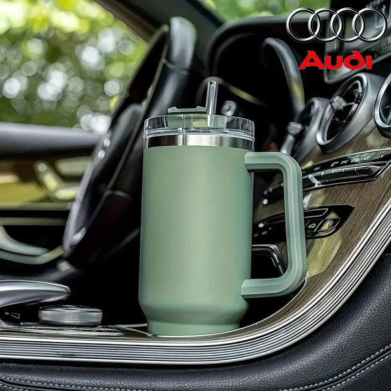 AUDI RS GT A3A4A5A6A7A8Q3Q5Q6Q8TT 40oz ถ้วยรถยนต์ / 304 ถ้วยสูญญากาศความร้อน 1200ML