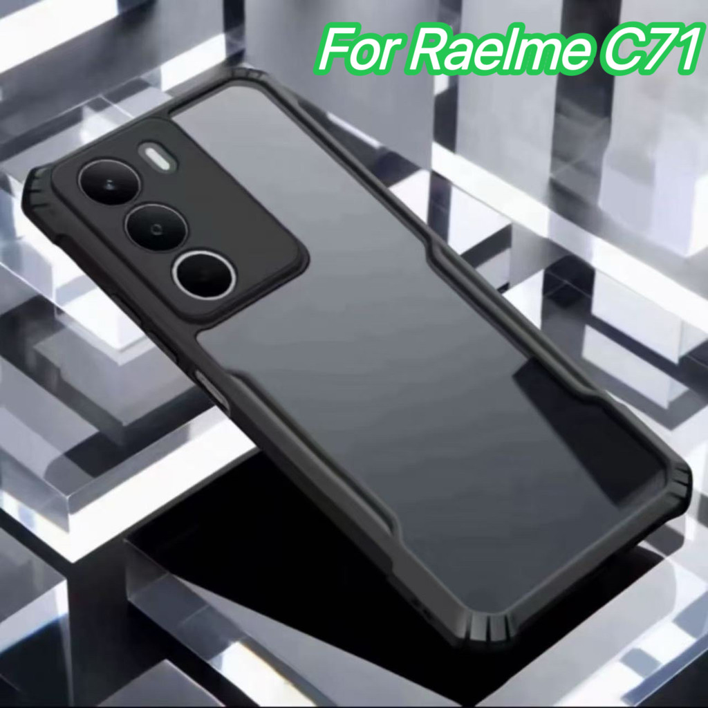 เคสกันกระแทก Case For Realme C71 C75 C75C 14T 14 5G 14X Note60/60X C61 C63 เคสโทรศัพท์ เคสหลังใส กันรอย