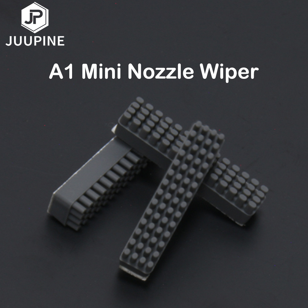 For Bambu Lab A1 Mini Nozzle Wiper Nozzle Brush Silicone Brush Hotbed Mounted for Bambu Lab 3d Print