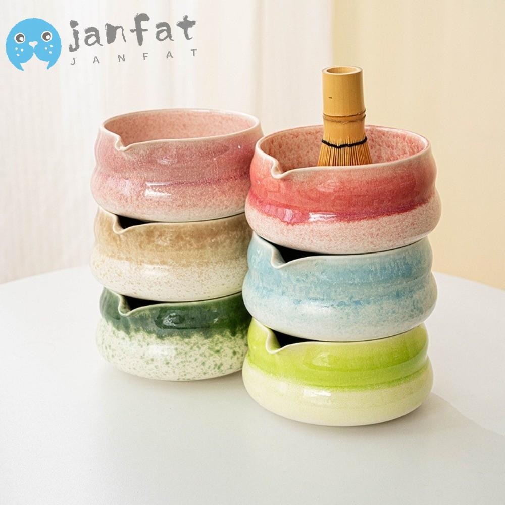 【⚡เวลาจำกัดราคาต่ำ】JANFAT ชุดชามมัทฉะ 2 ชิ้น, ชุดน้ําชาอุปกรณ์เสริม Tea-Making เครื่องมือเซรามิคญี่ปุ่น Matcha ชุดชา, ปากเป่าชา Whisk ชุดแปรงมัทฉะสําหรับคนรักชา