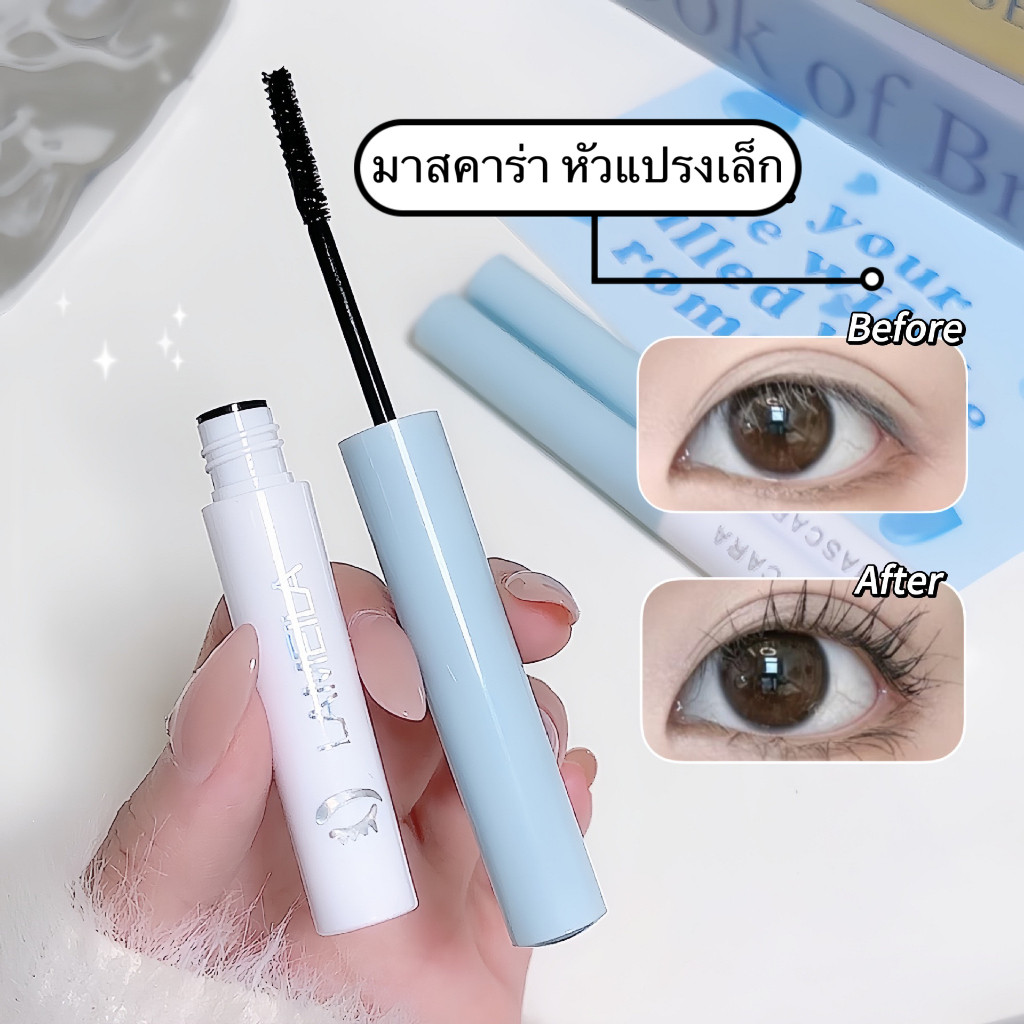 candy.girl: มาสคาร่า ตาโต Hengfang Mascara Volume Clubbing-EE1037 หัวแปรงเล็ก ไม่จับตัวเป็นก้อน
