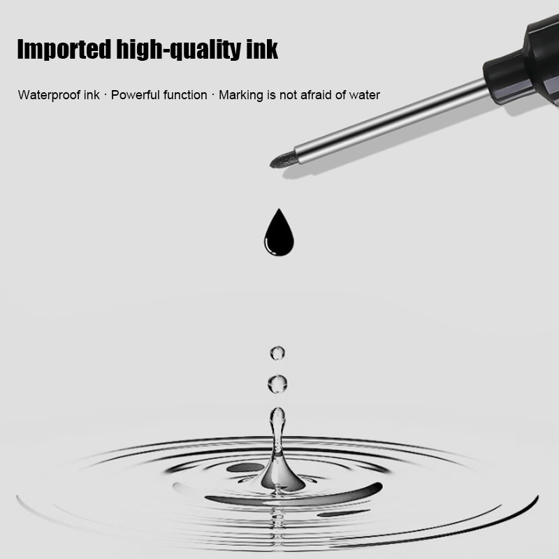 COD ปากกามาร์คเกอร์ พร้อมส่ง ปากกามาร์คเกอร์หัวยาว งานไม้ marking pen Claire - รูปที่ 5