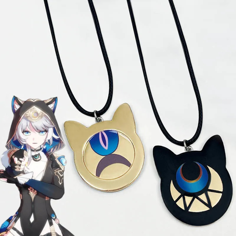 สร้อยคอแบบ Choker พร้อมจี้โลหะผสม จากเรื่อง Honkai Star Rail สำหรับคอสเพลย์ และเป็นของขวัญที่สวยงาม