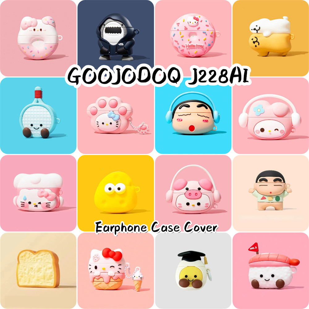 ส่วนลด สําหรับ GOOJODOQ J228AI กรณีน่ารักการ์ตูนซิลิโคนอ่อนนุ่มหูฟังกรณีปลอก NO.1