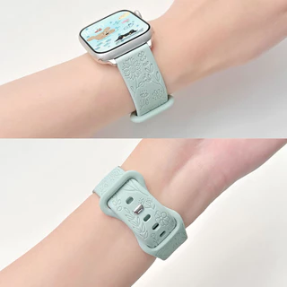 ดอกทานตะวันแกะสลักซิลิโคนสําหรับ Amazfit Bip 6 5 5 Unity Amazfit Active 2 สมาร์ทวอท์ชสร้อยข้อมือ Amazfit Bip 3 3 Pro Bip U GTS 2 3 4 Mini เปลี่ยนสายรัดข้อมืออุปกรณ์เสริม