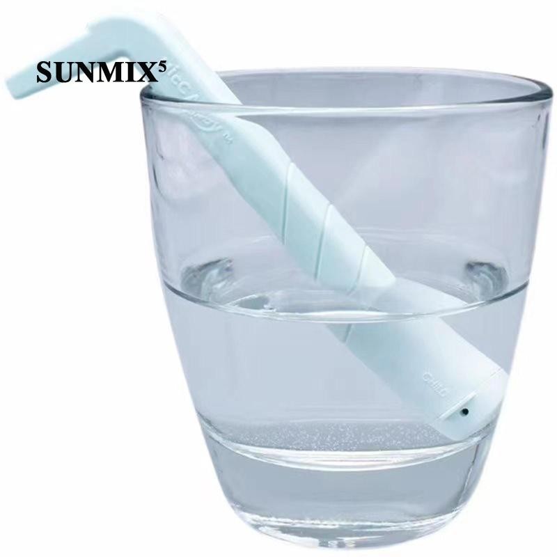 [กีฬาเทรนด์] Hiccup Straw Hiccup Stopping Straw Stop Hiccups เพื่อใช้ Anti Hiccup Artifact ที่มีประส