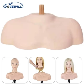 [Dovewill] โมเดลไหล่หัวหุ่นคอสเมติก, ที่รองขาตั้งหัวหุ่น, แพลตฟอร์มไหล่หน้าอกสําหรับฝึกทําผม, ฝึกร้านตัดผม