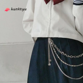 โซ่กางเกง Y2K โซ่เอว ลายดาว ฮิปฮอป สตรีท พังก์ สายฝอ เท่ๆ ใส่เที่ยวสงกรานต์ เครื่องประดับแฟชั่น พร้อมส่งไทย