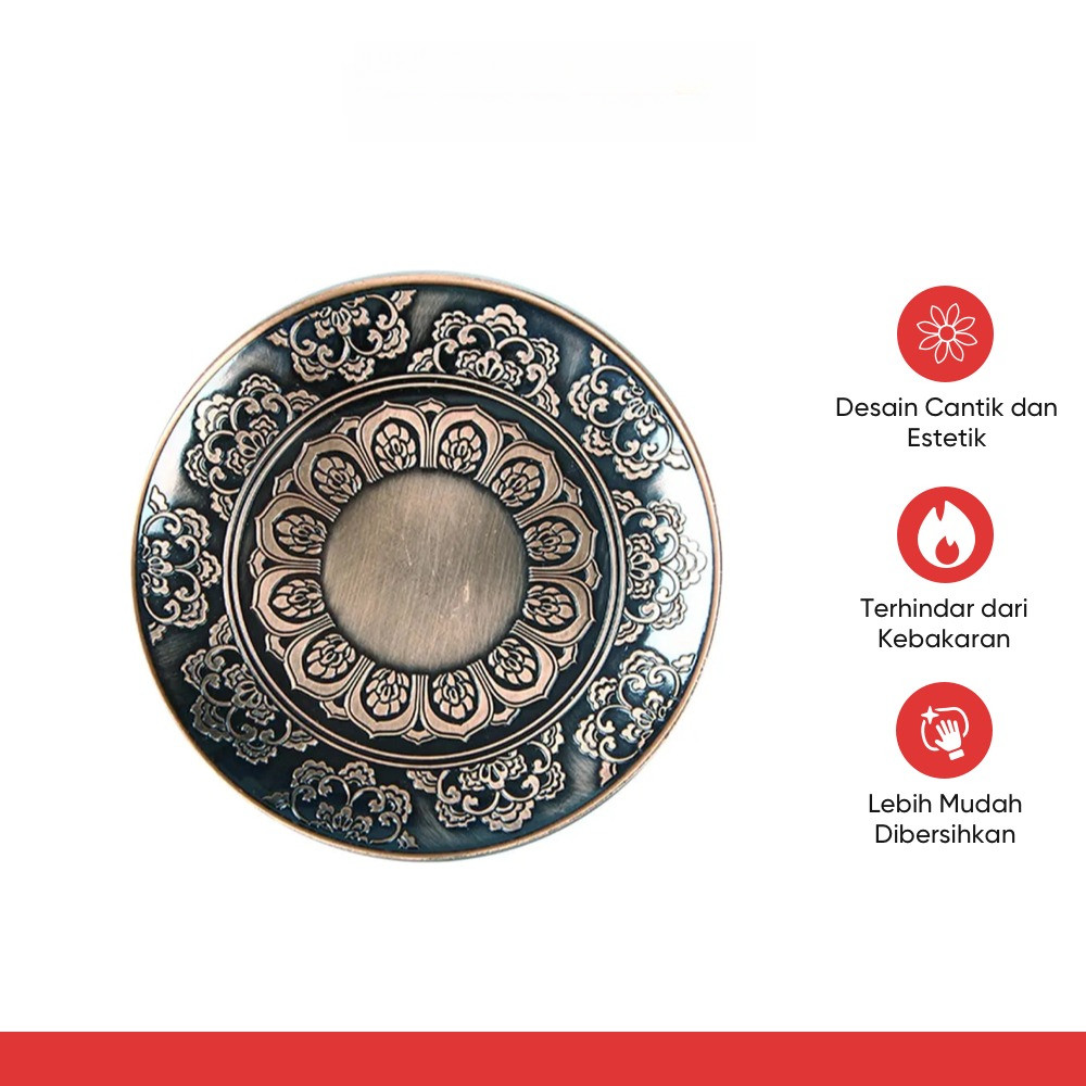 TaffiHOME Stick ที่ใส่ธูปแผ่นโลหะ Lotus ที่ใส่ธูป - HS9