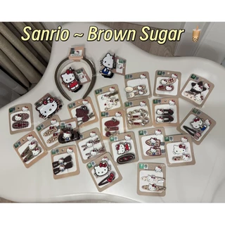 [แท้100%] กิ๊ฟติดผม คิตตี้ Kitty Brown Sugar สีน้ำตาลเข้ม เหมาะกับทุกลุคแน่นอน