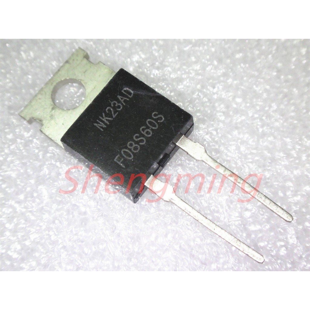 ชุด 10 ชิ้น FFP08S60STU F08S60S TO-220