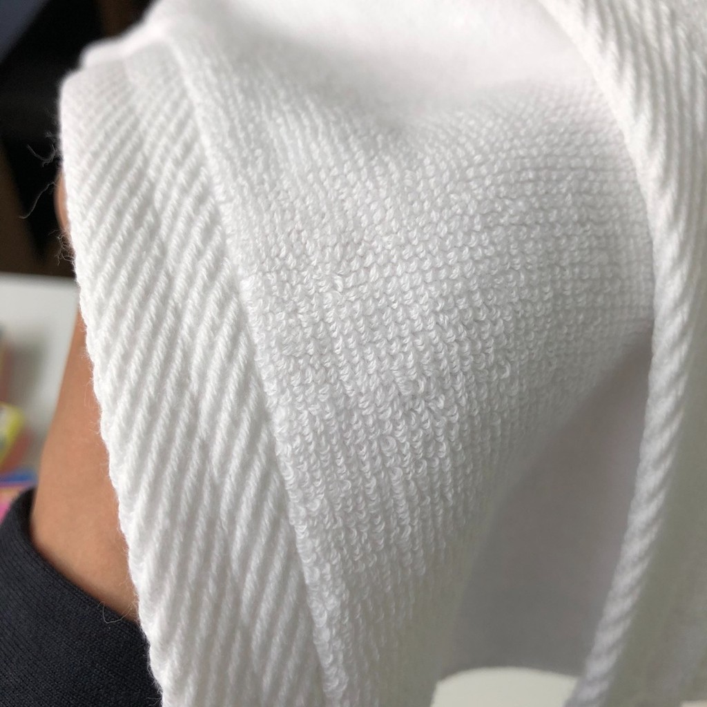 ผ้าเช็ดหน้า Hotel Face Towel 32x70cm 34x74cm ผ้าเช็ดหน้าโรงแรม ซับน้ำดีเยี่ยม cotton100% - รูปที่ 5