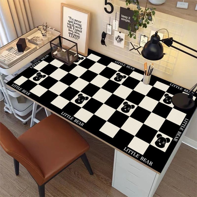 Street สวมใส่ทิ้งโต๊ะ pvc กันน้ํา Erasable โต๊ะนักเรียน Study Desktop Writing Mat ผ้าปูโต๊ะ FB4J