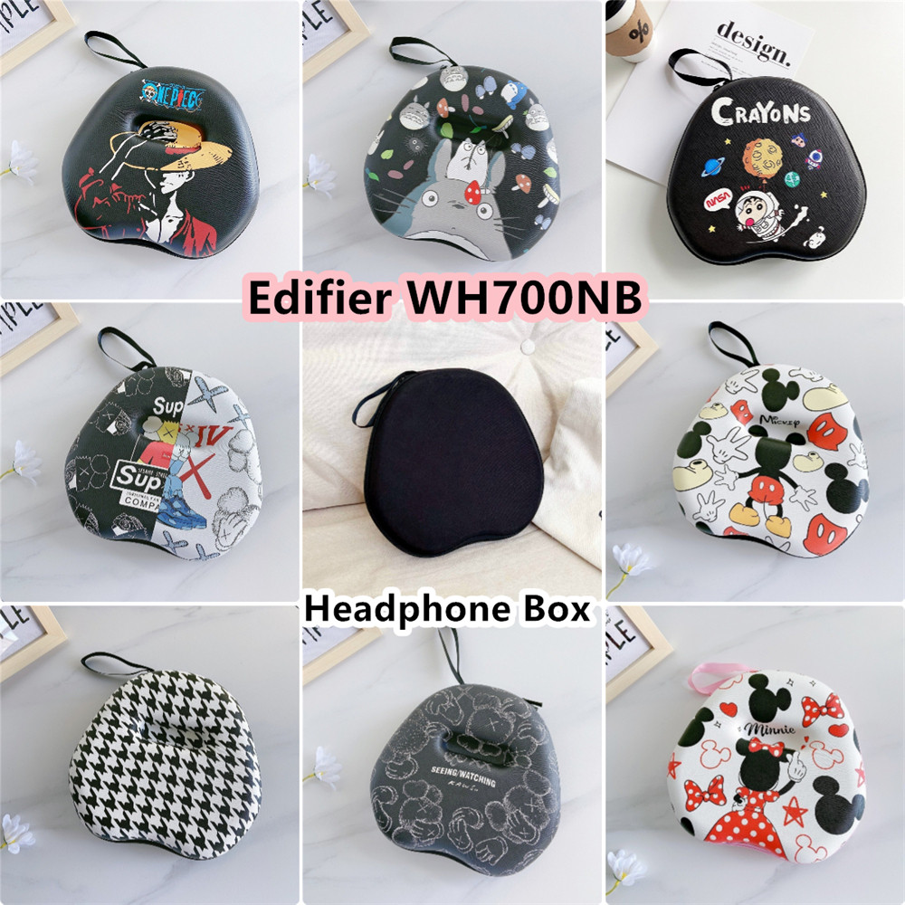 สต็อกพร้อม!สําหรับ Edifier WH700NB เคสหูฟังนวัตกรรมการ์ตูน EVA Earpads Casing Box กระเป๋าเก็บชุดหูฟั
