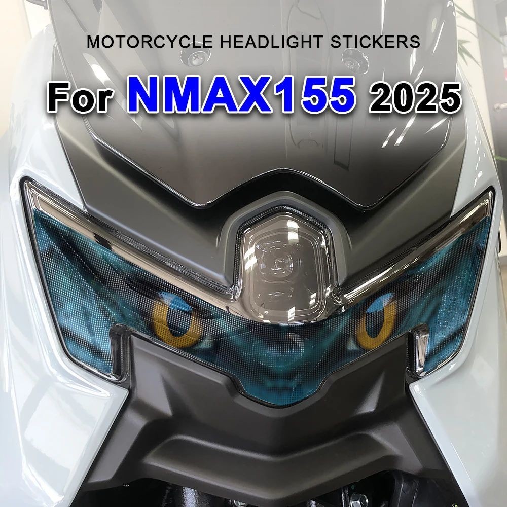 YAMAHA motorcycle light film, NMAX155 modified headlight decoration creative film, nmax155 motorcycl