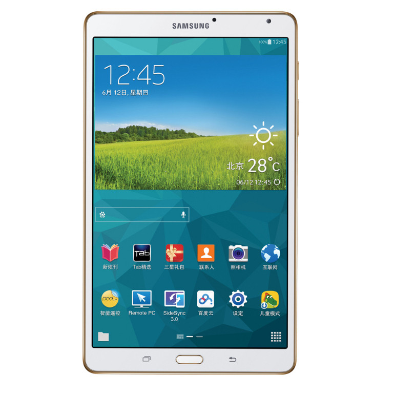 Samsung GALAXY Tab S T700 (เวอร์ชั่น WLAN) แท็บเล็ตพีซีอัจฉริยะมือสอง 8.4 นิ้ว 95% ใหม่