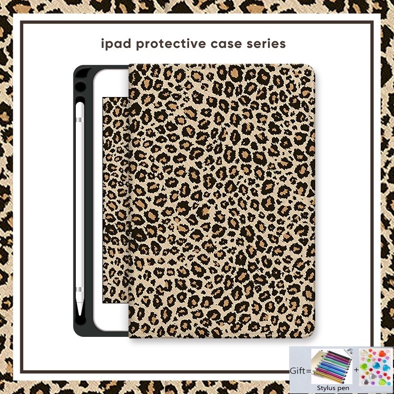 สําหรับเสือดาว Ipad mini7 2024 ipad Air6 air11 2024 PRO13 PRO11 M2 M4 IPAD10 IPAD AIR5 AIR4 10.9 PRO 11 9.7 IPAD7 IPAD8 IPAD9 10.2 กรณีช่องเสียบปากกาสําหรับ Ipad 10th 9th 8th 7th 6th 5th 4th ฝาครอบ Ipad Mini 1 2 3 4 5 6 Pro 11 12.9 10.5 9.7 10.2 10.9 เคส