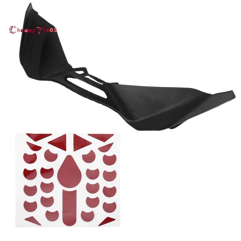 Chuangtfx03 สปอยเลอร์ด้านหน้าAerodynamic Winglet Kit สําหรับ MT-09 MT09 SP 2024 + รถจักรยานยนต์