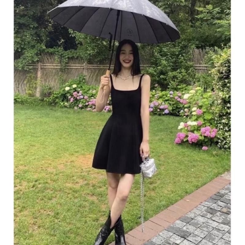 B19 Short Flared 2-Strap Skirt ไซส์ต่ํากว่า 55kg