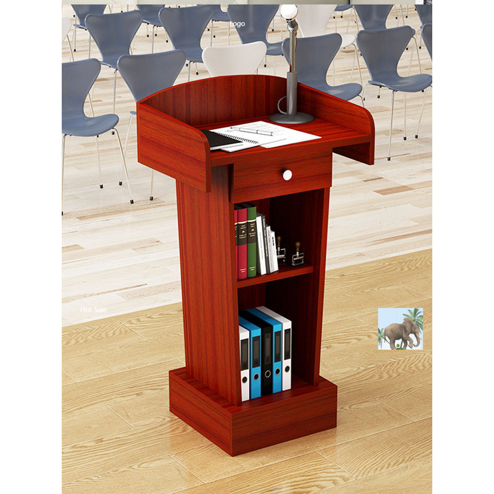 Rostrum Stage Reception Lecture Hall Table Host Speech Talk Emcee Desk Mejağı